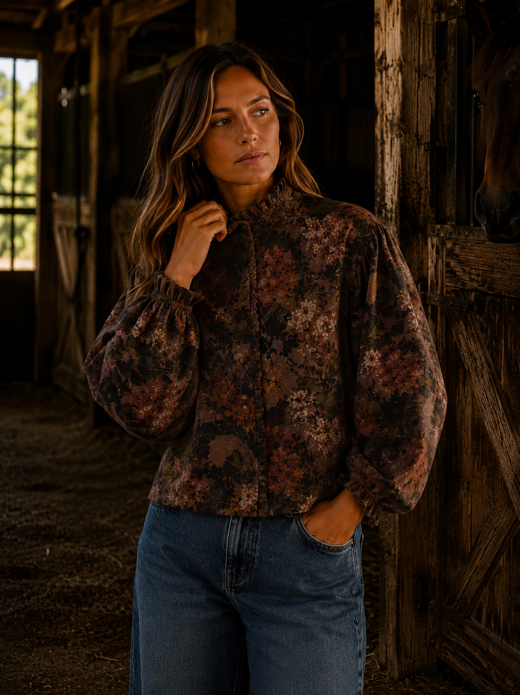 Camisa Siena Fiore