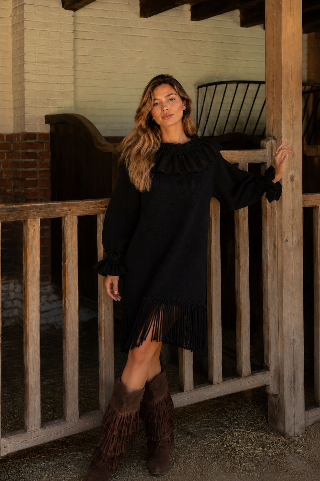 Vestido Amélie - Negro