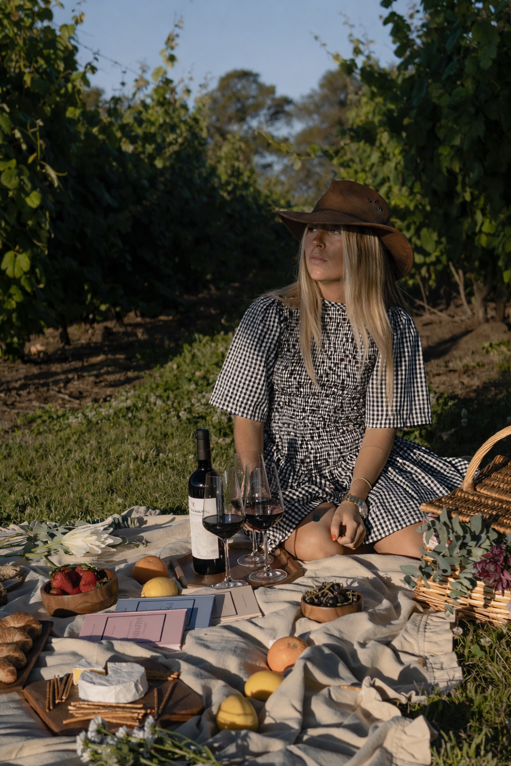 Vestido Capri - Negro y Blanco