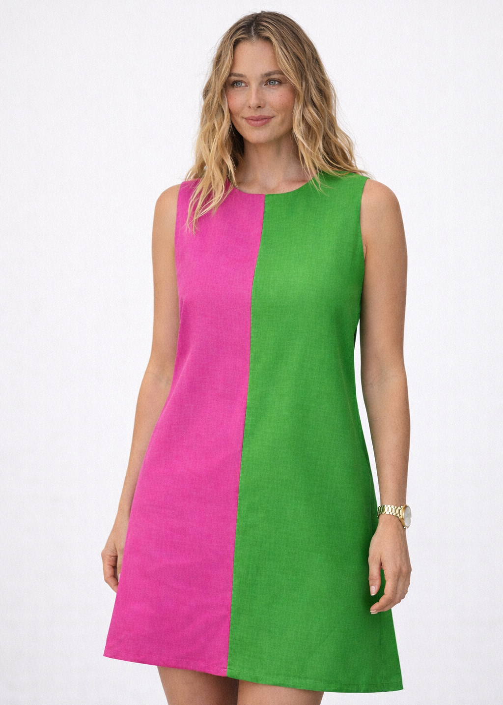 Vestido Sole Rosé - Verde