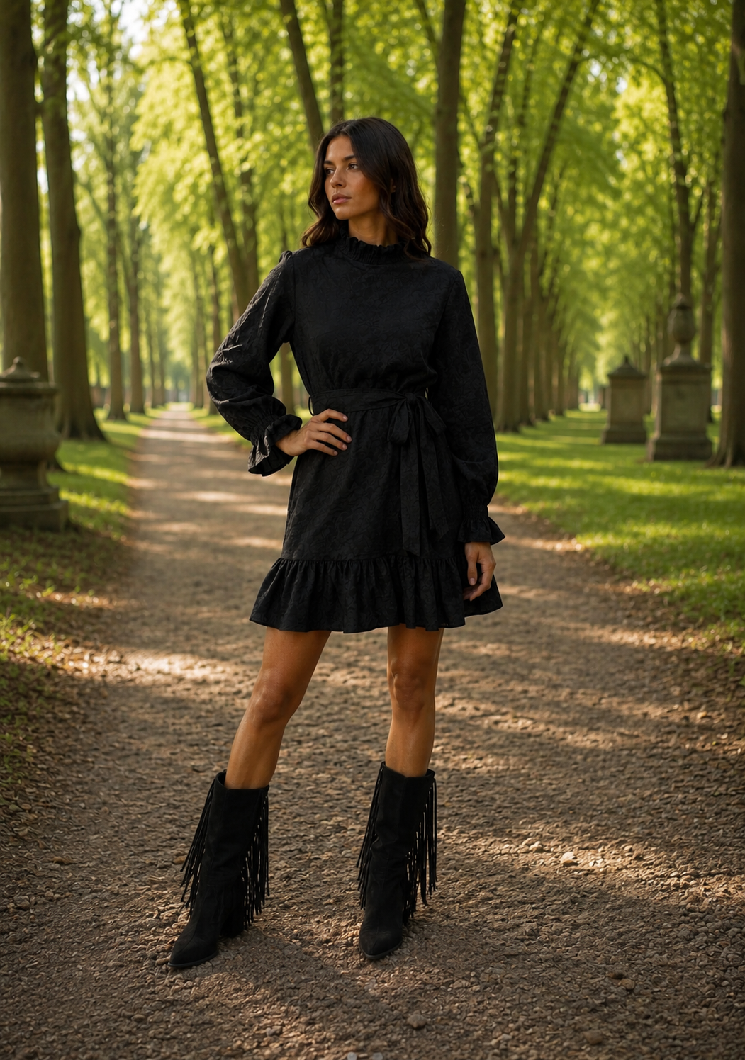 Vestido Campagna black