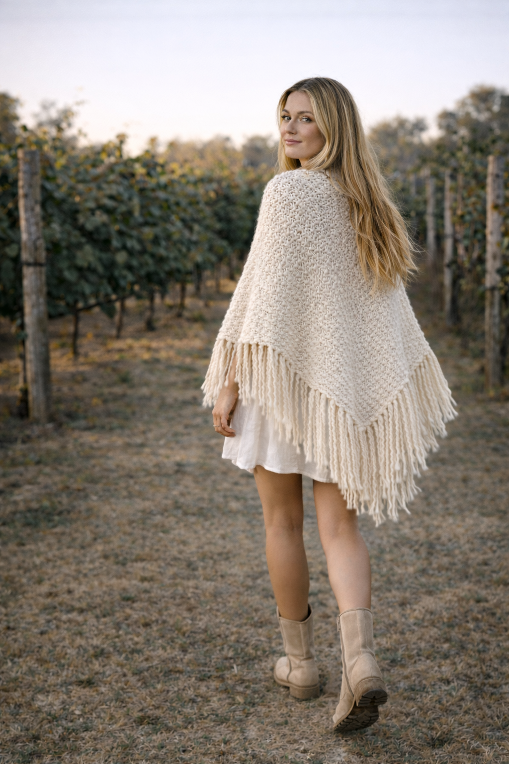 Ruana Brunella - Chocolate