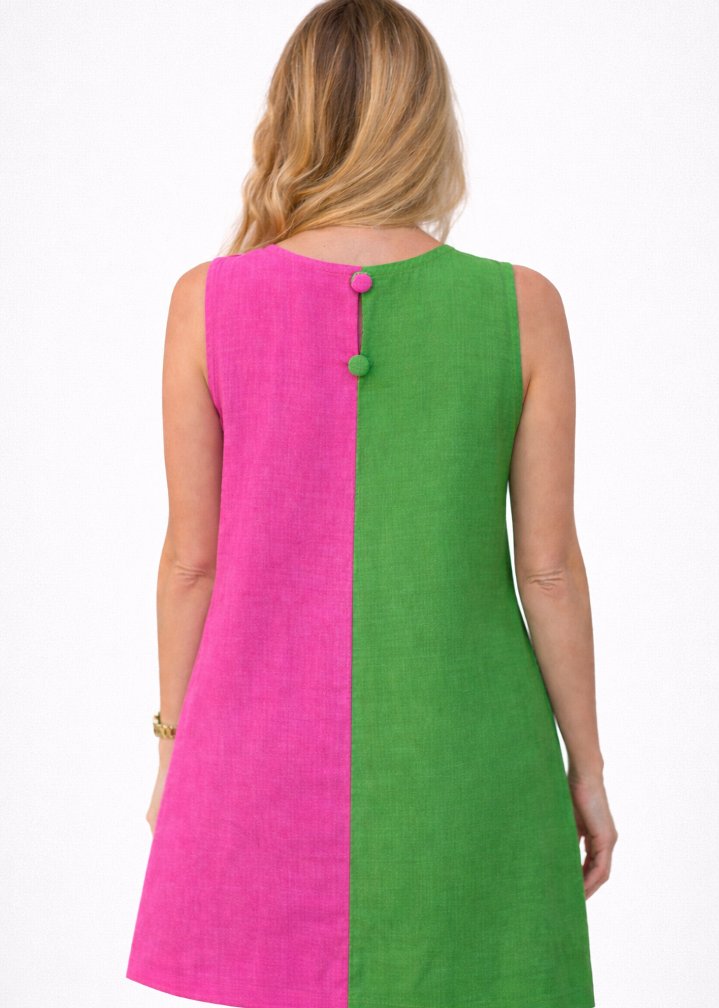 Vestido Sole Rosé - Verde