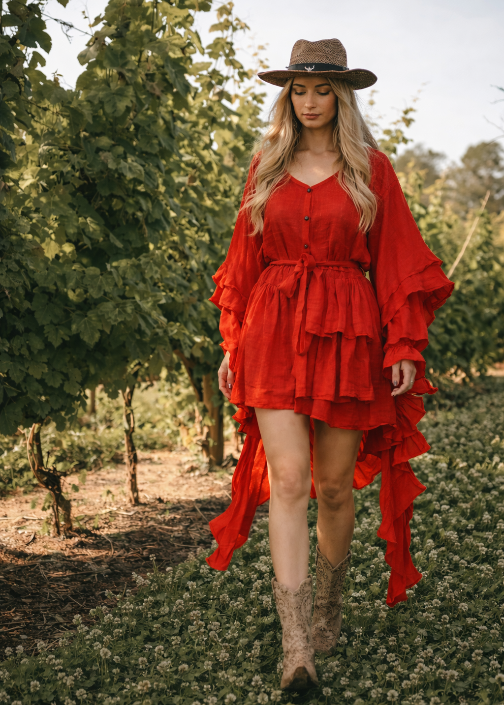 Vestido Camille - Crudo