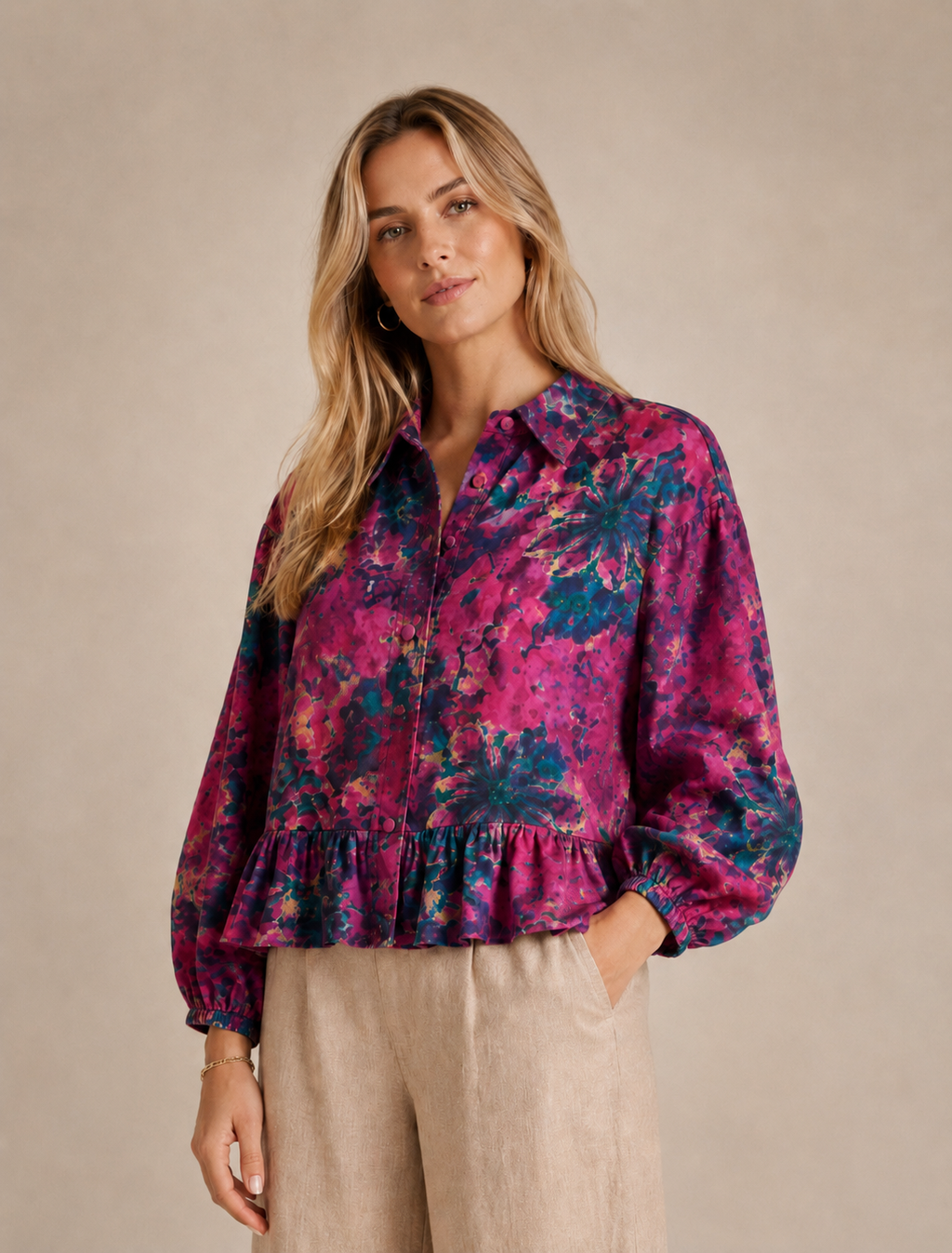 Camisa Peonia