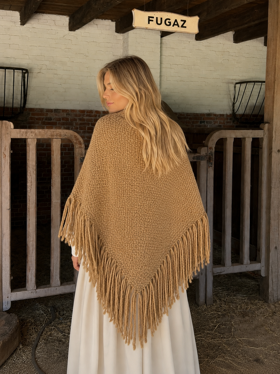 Ruana Toscana Camel