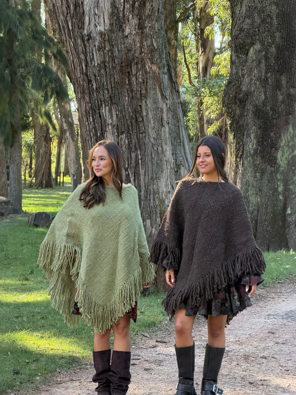 Poncho Cannes - Chocolate