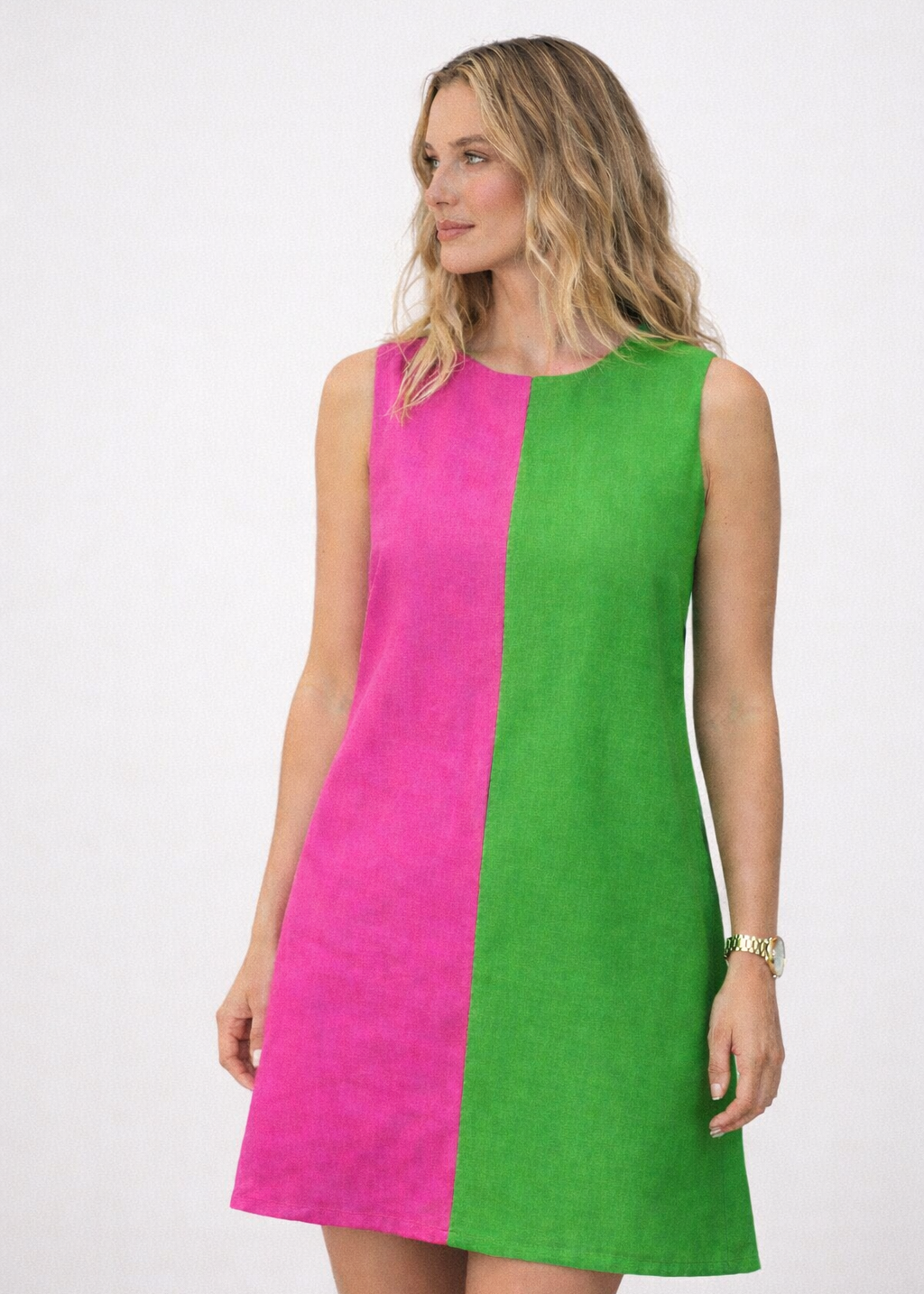 Vestido Sole Rosé - Verde